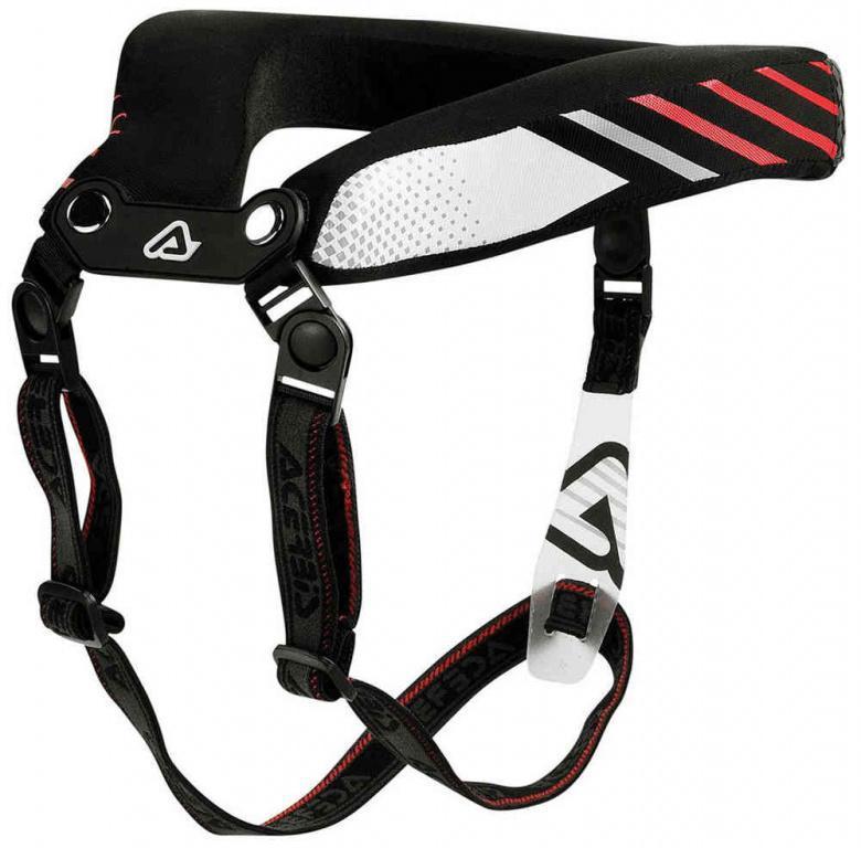 ADULT NECK BRACE 2.0 black red
