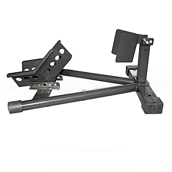 Фиксатор (подставка) переднего колеса мотоцикла переносная (черная)